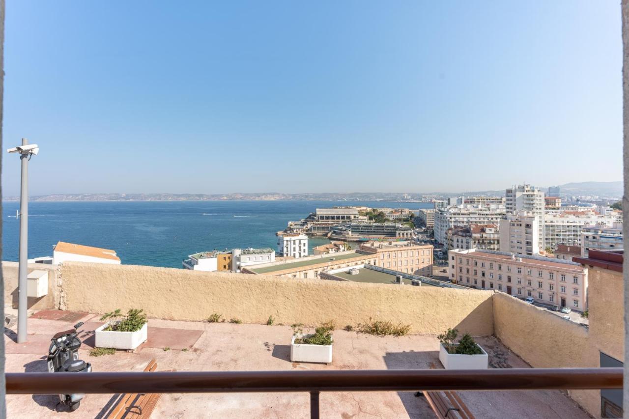 Rocca Bianca - Sur La Roche Face à La Et La Bonne Mère Appartement Marseille